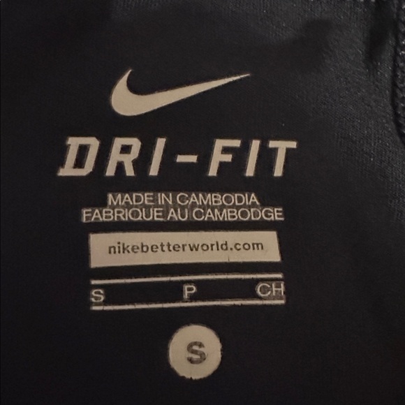 Nike Black Tennis Skirts with White and Yellow Trim - Picture 3 of 5